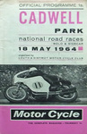Programme cover of Cadwell Park Circuit, 18/05/1964