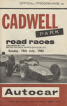 Programme cover of Cadwell Park Circuit, 19/07/1964
