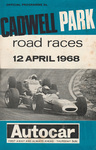 Programme cover of Cadwell Park Circuit, 12/04/1968