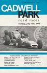 Programme cover of Cadwell Park Circuit, 16/07/1972