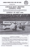 Programme cover of Cadwell Park Circuit, 07/05/1978