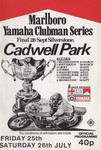 Programme cover of Cadwell Park Circuit, 26/07/1980