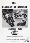 Programme cover of Cadwell Park Circuit, 11/07/1982