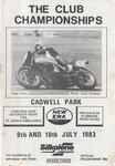 Programme cover of Cadwell Park Circuit, 10/07/1983