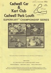Programme cover of Cadwell Park Circuit, 02/09/1989