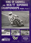 Programme cover of Cadwell Park Circuit, 23/09/1990
