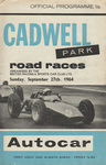 Programme cover of Cadwell Park Circuit, 27/09/1994
