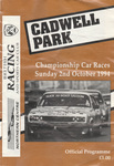 Programme cover of Cadwell Park Circuit, 02/10/1994