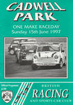 Programme cover of Cadwell Park Circuit, 15/06/1997