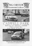 Programme cover of Cadwell Park Circuit, 22/03/1998