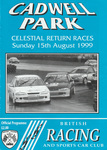Programme cover of Cadwell Park Circuit, 15/08/1999