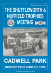 Programme cover of Cadwell Park Circuit, 22/08/1999