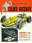 Programme cover of Calder Park Raceway, 14/01/1962