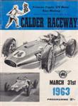 Programme cover of Calder Park Raceway, 31/03/1963