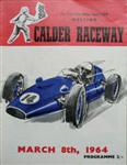Programme cover of Calder Park Raceway, 08/03/1964
