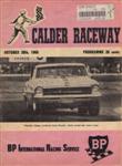 Programme cover of Calder Park Raceway, 20/10/1968