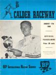 Programme cover of Calder Park Raceway, 17/08/1969