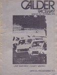 Programme cover of Calder Park Raceway, 21/10/1973