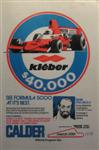 Programme cover of Calder Park Raceway, 20/03/1977