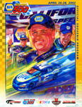 Programme cover of California Speedway, 28/04/2002