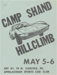 Programme cover of Camp Shand Hill Climb, 06/05/1973