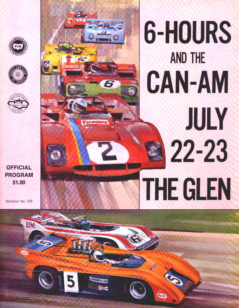 1972 Canadian-American Challenge Cup (Can-Am) Programmes | The Motor ...
