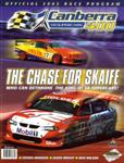 Programme cover of Canberra Street Circuit, 09/06/2002