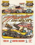 Programme cover of Canyon Raceway, 16/01/1994