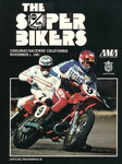 Programme cover of Carlsbad Raceway, 01/11/1981