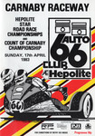 Programme cover of Carnaby Raceway, 17/04/1983