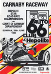 Programme cover of Carnaby Raceway, 26/06/1983
