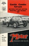 Programme cover of Castle Combe Circuit, 06/10/1951