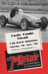 Programme cover of Castle Combe Circuit, 04/04/1953