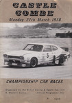 Programme cover of Castle Combe Circuit, 27/03/1978