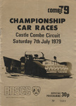 Programme cover of Castle Combe Circuit, 07/07/1979