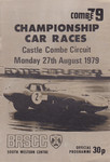 Programme cover of Castle Combe Circuit, 27/08/1979