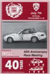 Programme cover of Castle Combe Circuit, 07/07/1990