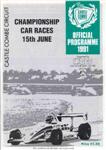 Programme cover of Castle Combe Circuit, 15/06/1991