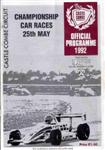 Programme cover of Castle Combe Circuit, 25/05/1992
