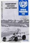 Programme cover of Castle Combe Circuit, 12/09/1992