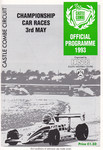 Programme cover of Castle Combe Circuit, 03/05/1993