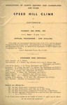 Programme cover of Catterick Hill Climb, 24/04/1955