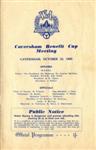 Programme cover of Caversham, 23/10/1955