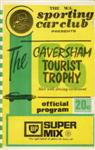 Programme cover of Caversham, 21/08/1966