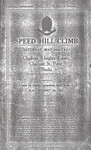 Programme cover of Chalfont Heights Hill Climb, 30/05/1931