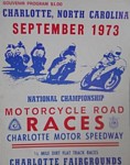Programme cover of Charlotte Motor Speedway, 16/09/1973