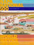 Programme cover of Charlotte Motor Speedway, 09/10/1977