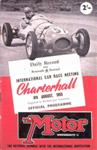 Programme cover of Charterhall, 06/08/1955