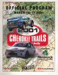 Programme cover of Cherokee Trails Rally, 2001