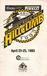 Programme cover of Chimney Rock Park Hill Climb, 25/04/1993